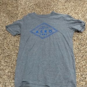 Men grey aero tee shirt size xs